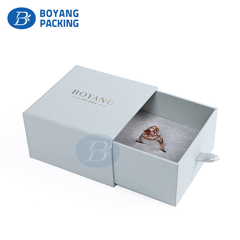 High quality jewelry box packaging design