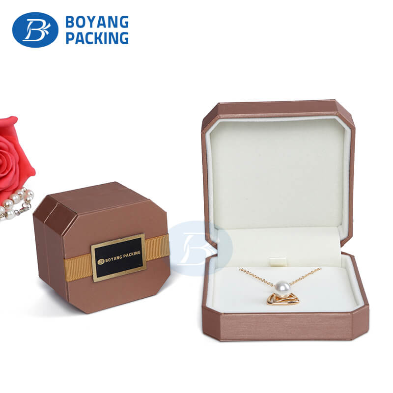 Custom jewelry boxes, necklace box wholesale