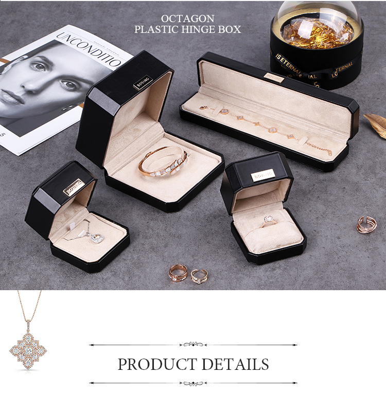 custom black Jewelry gift box set
