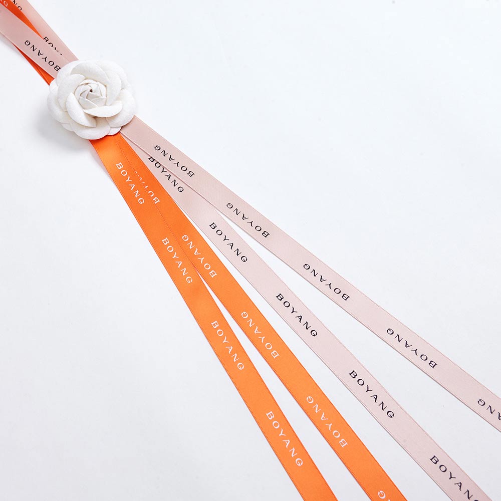 custom ribbon with logo