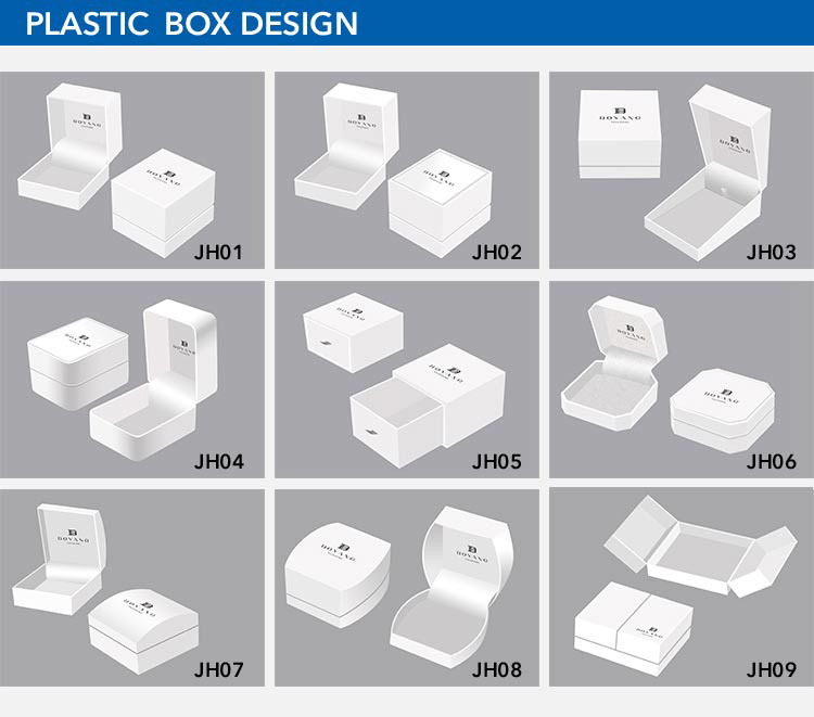 wholesale plastic jewellery box style