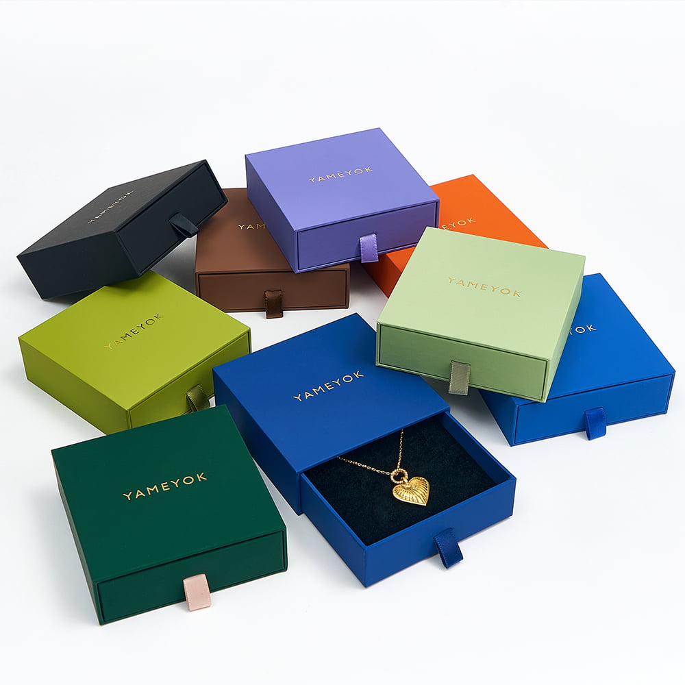 custom paper gift pendant box