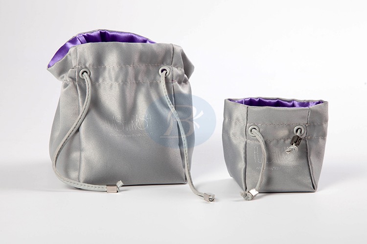 customized satin jewelry bag