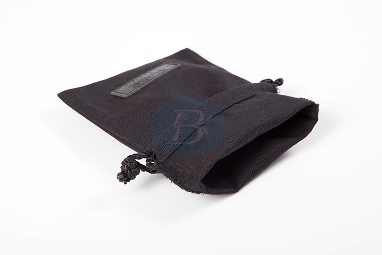 customized canvas drawstring pouch