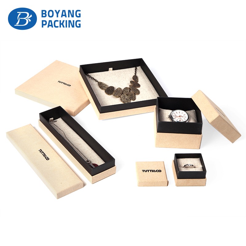 custom paper Jewelry gift box