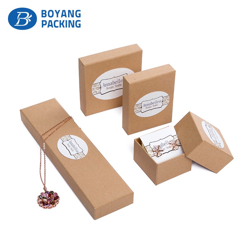 fashion cheap craft paper Jewelry box