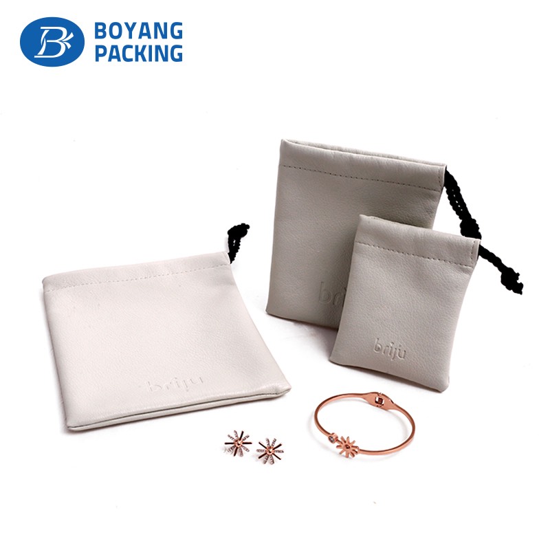 customized PU leather pouch