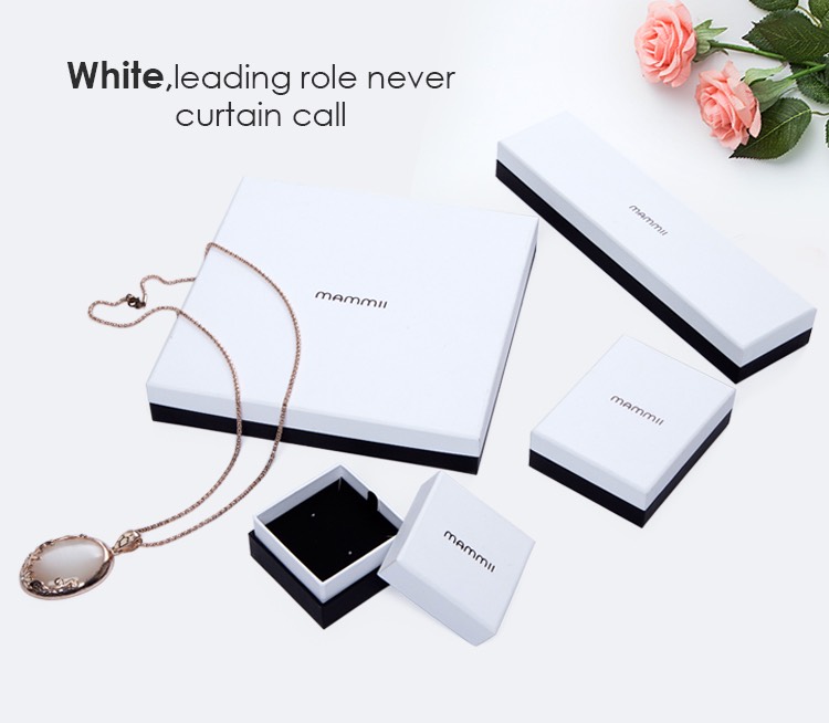 Custom and wholesale large white jewelry box