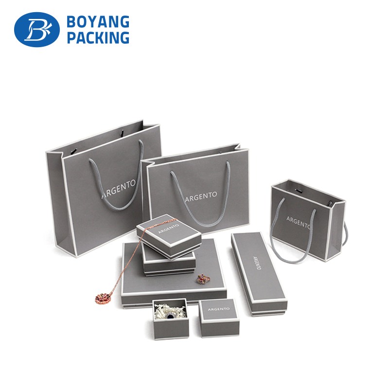 Custom high quality paper jewelry box manufacturers