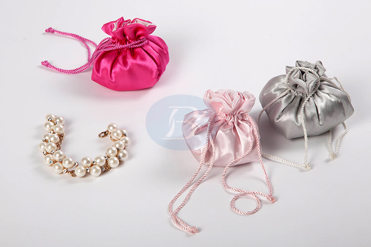 custom drawstring jewelry bags wholesale