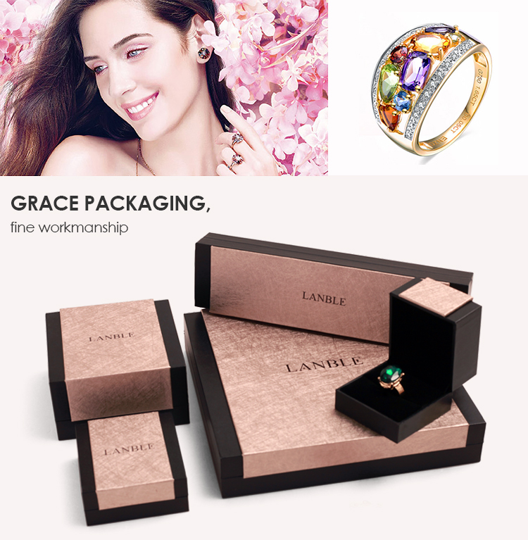custom jewelry packaging box based on the brand factory