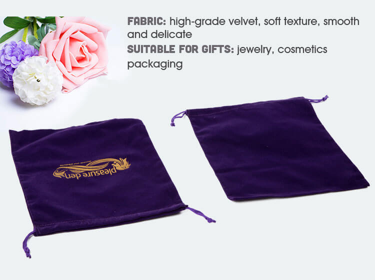 velvet gift bags wholesale factory