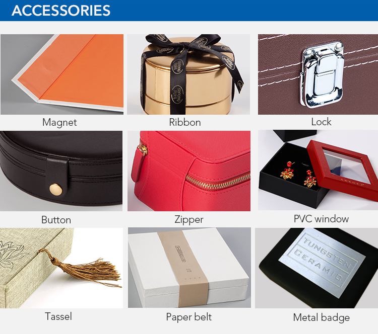 Accessories can be Customizable jewelry boxes for sale manufacturer