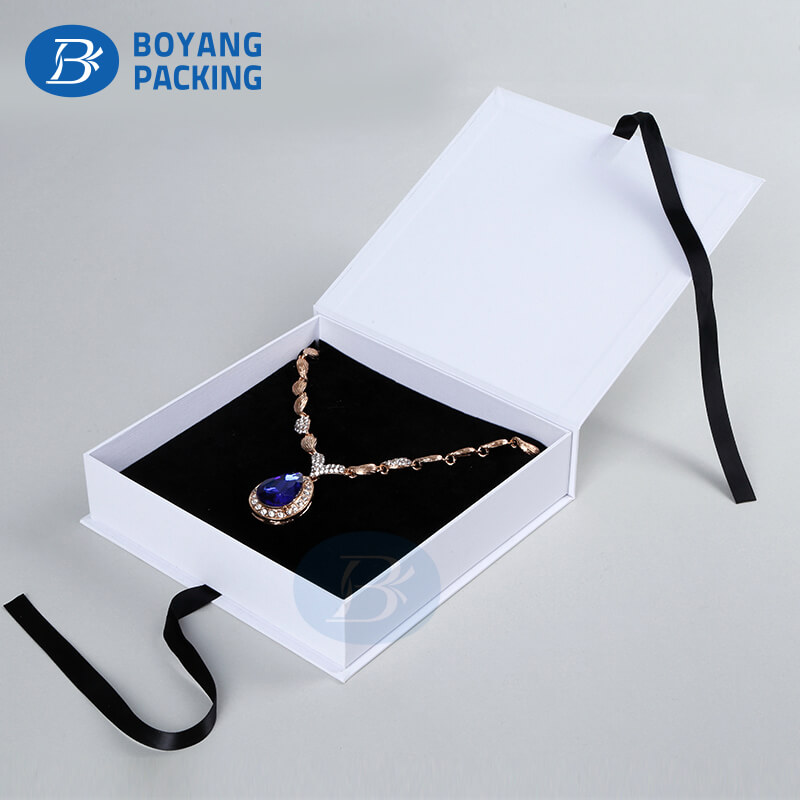 porcelain necklace paper jewelry  box wholesale