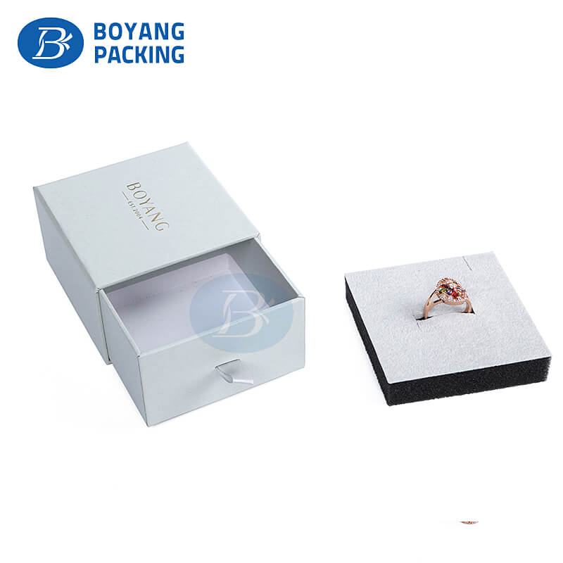 High quality jewelry box packaging design 