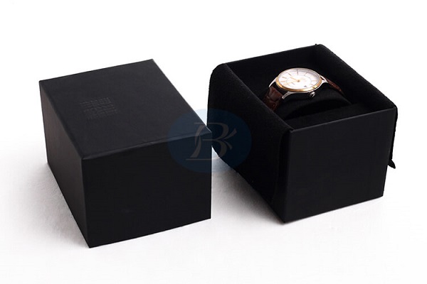 What are the structural design of the custom watch box?