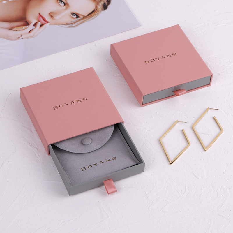 Wholesale Custom logo Luxury High Quality Chain Box Storage Packaging Flower Necklace Gift jewelry Box