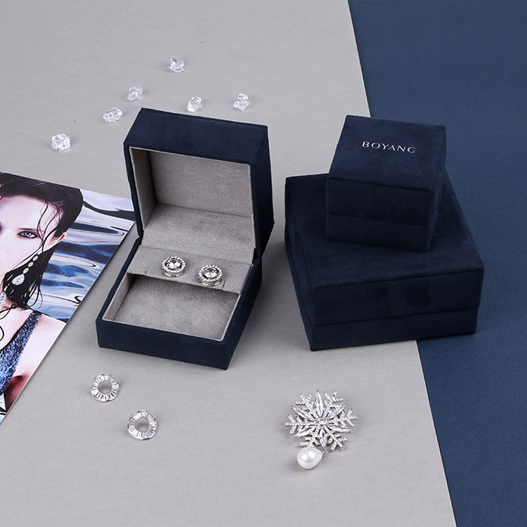Fancy luxury packaging custom small earring gift boxes