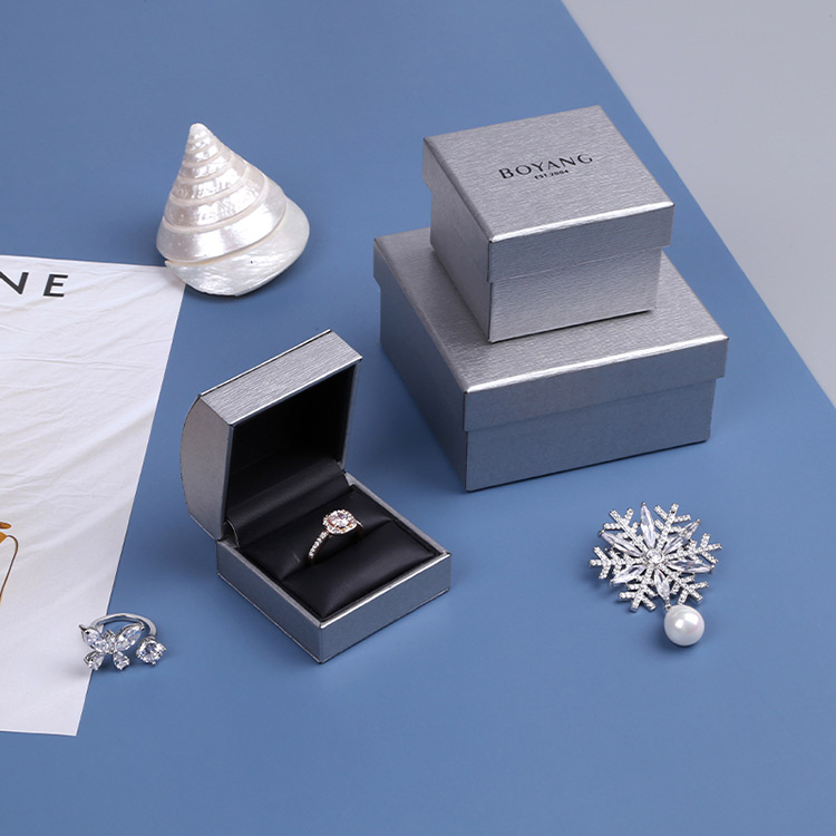 New style design custom wedding engagement ring packaging box