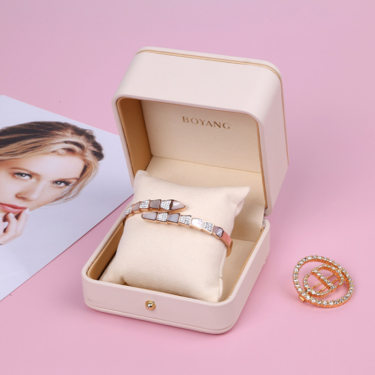 Luxury european women custom bracelet storage box for gift