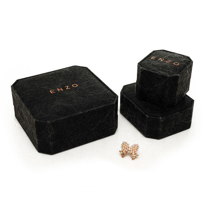 custom black plastic jewelry box