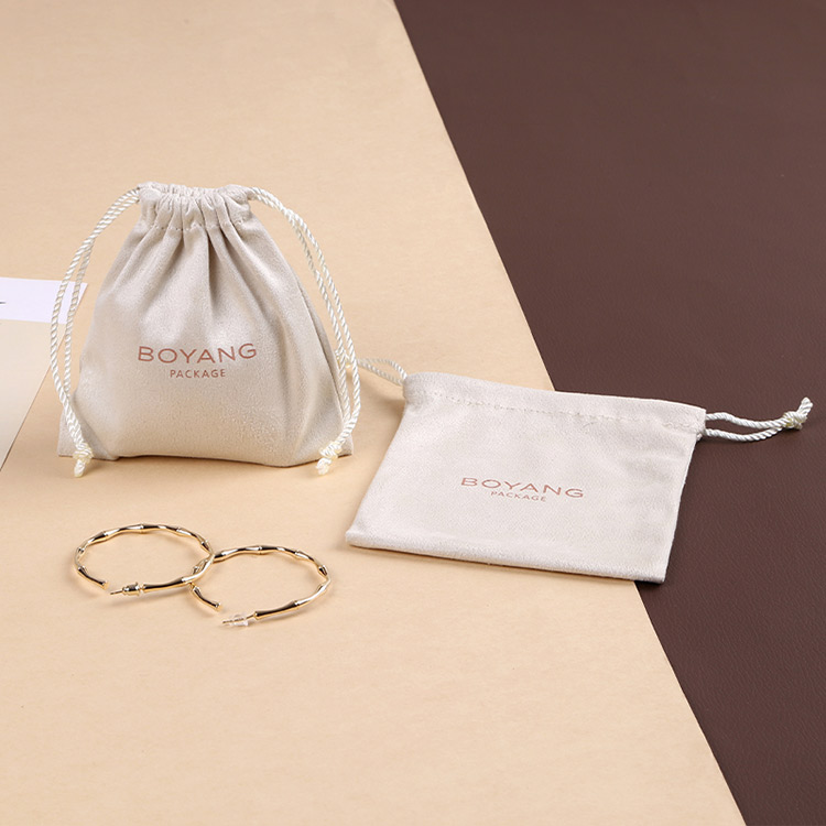 Hot sale wholesale custom luxury velvet drawstring jewelry gift packaging bags