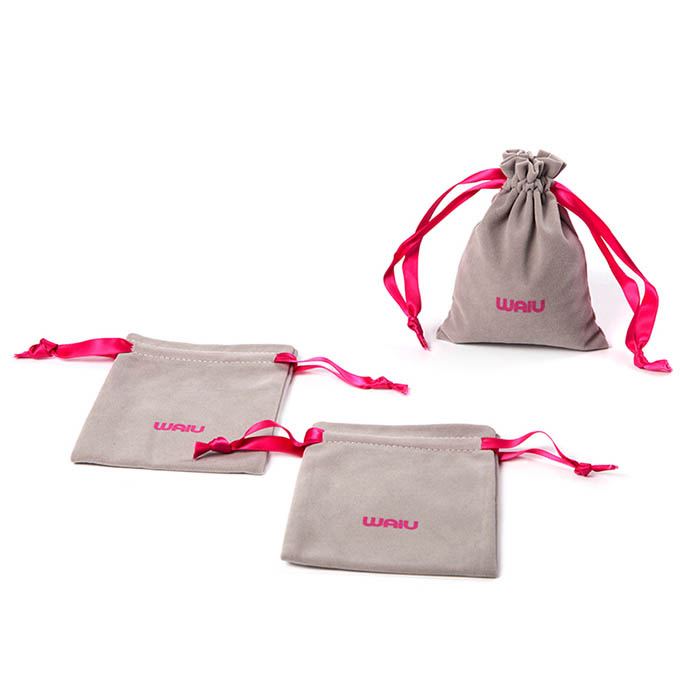 Custom velvet bags, custom printed velvet pouch factory