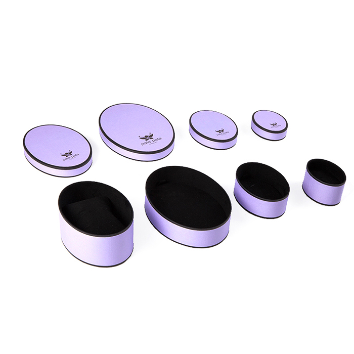 custom purple  jewelry box factory