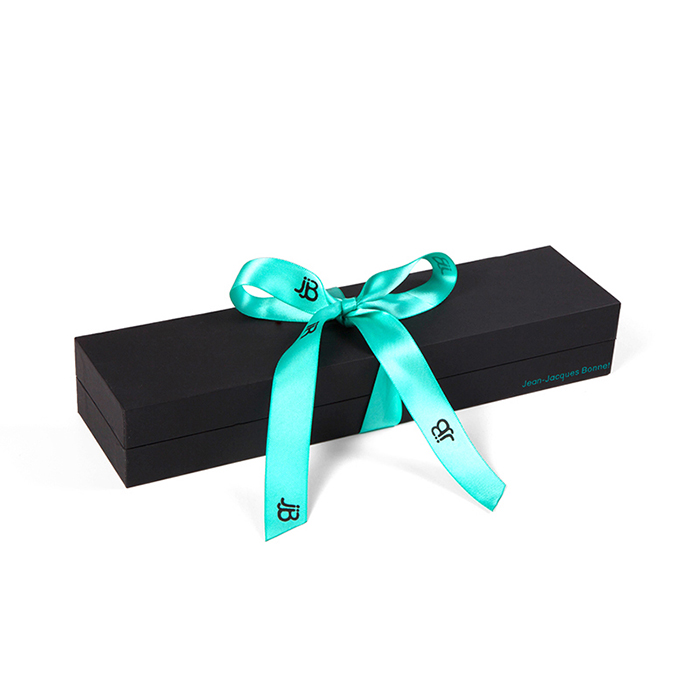 custom black plastic jewellery box