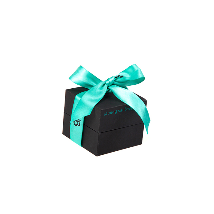 custom black plastic jewellery box