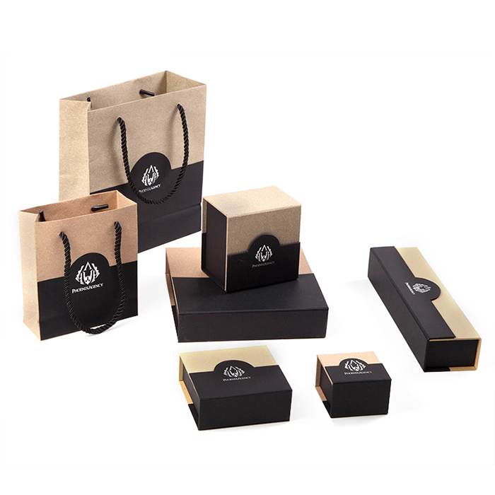 Uniquely designed custom fine paper jewelry boxes