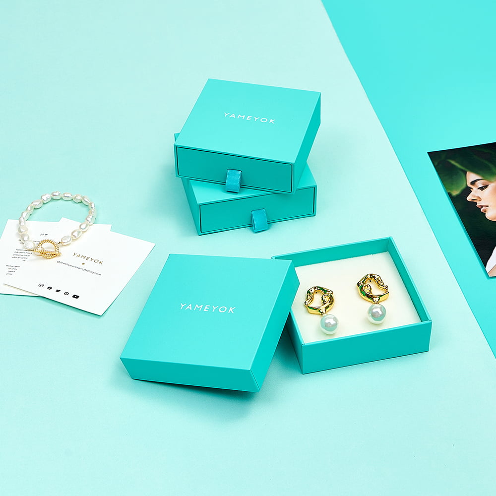 Custom logo jewelry packaging set