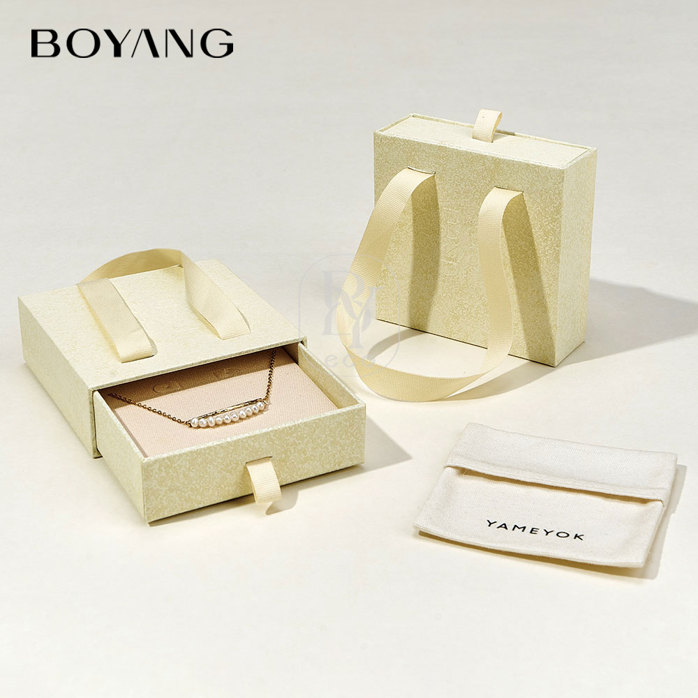 Eco Friendly Custom Drawer Jewelry Packaging Box