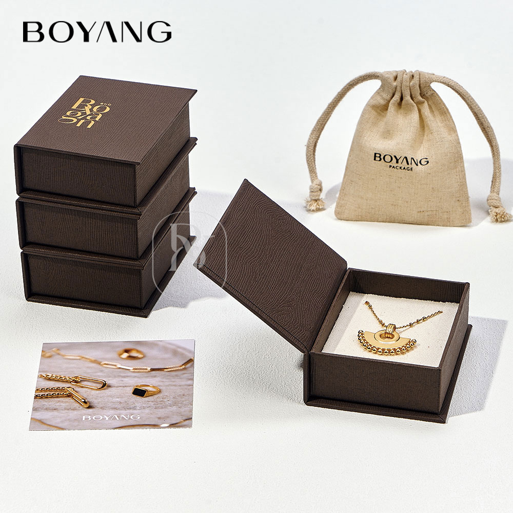 Custom Recyclable Paper Jewelry Gift Boxes