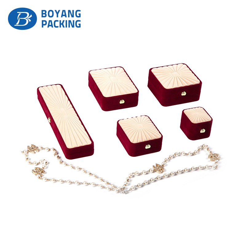 flocking jewelry box factory flocking jewelry box factory