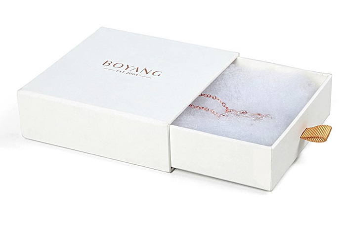 What is the embossing process for jewelry packaging boxes?