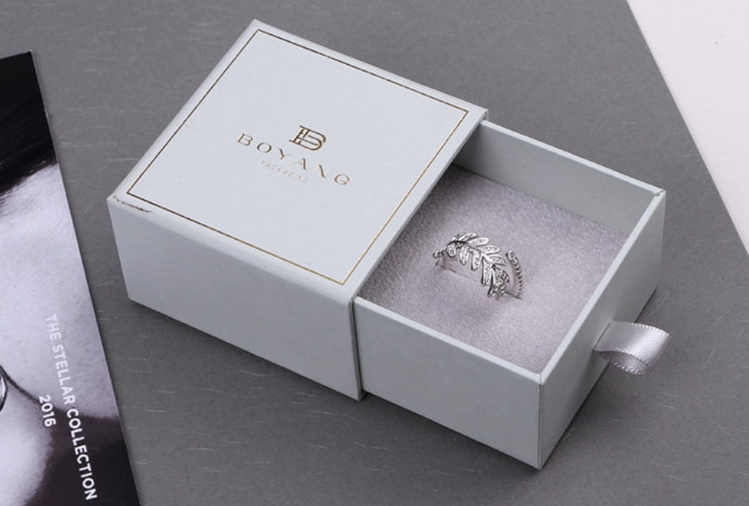 What is the strategic significance of custom jewelry boxes with a logo?