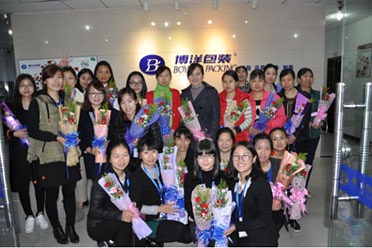 boyang jewelry packaging factory:Celebrating Women's Day