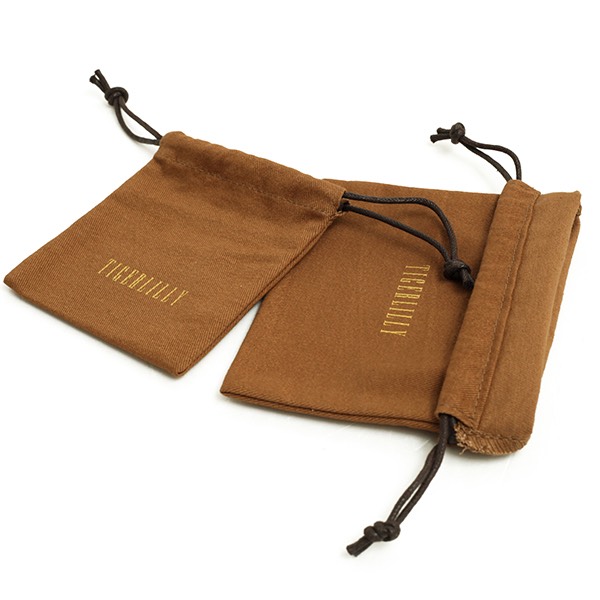 customized drawstring cotton pouch