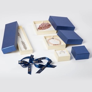 Wholesale custom paper jewelry box