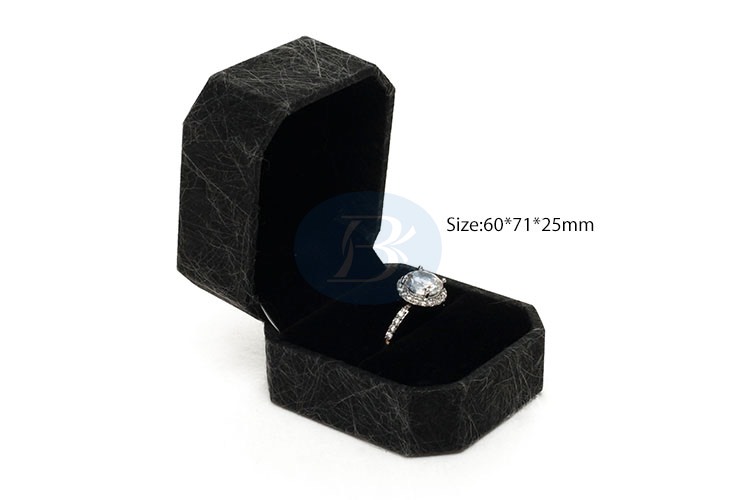 custom black plastic jewelry box
