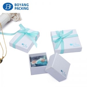 pretty necklace packaging box