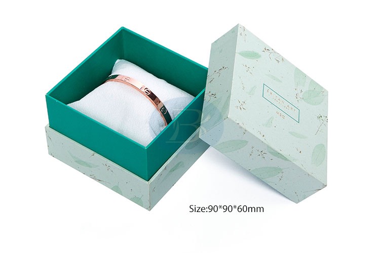 elegant paper jewelry bracelet box