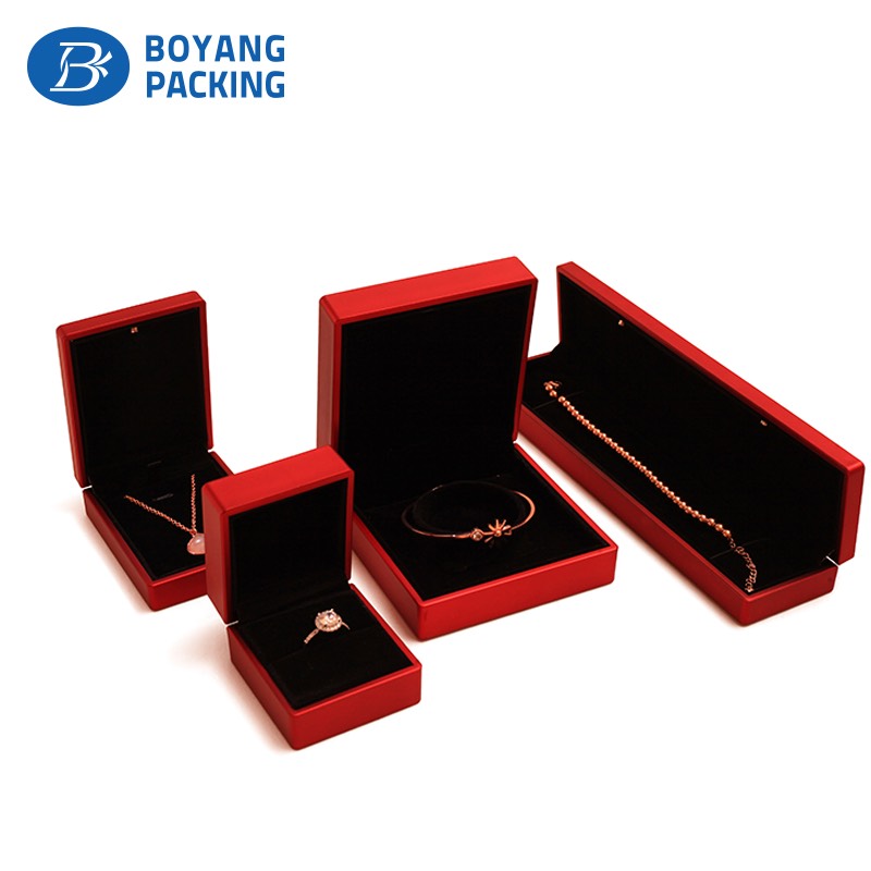 red led jewelry packaging boxes