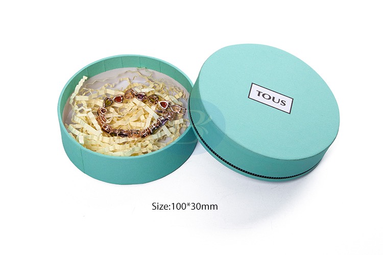colorful fragrance round jewellery box