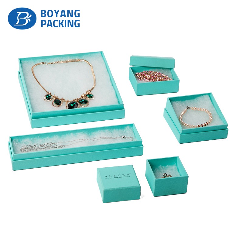 customized paper packaging box for jewelry
