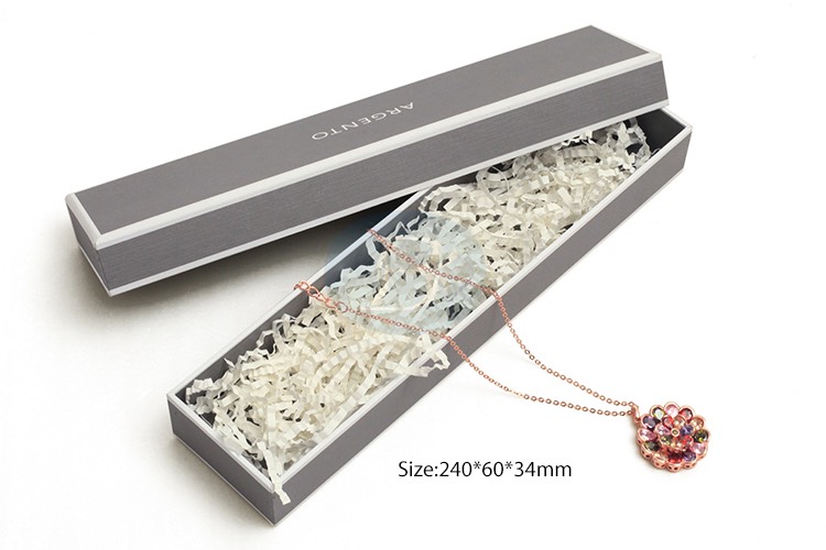 cardboard jewelry necklace box