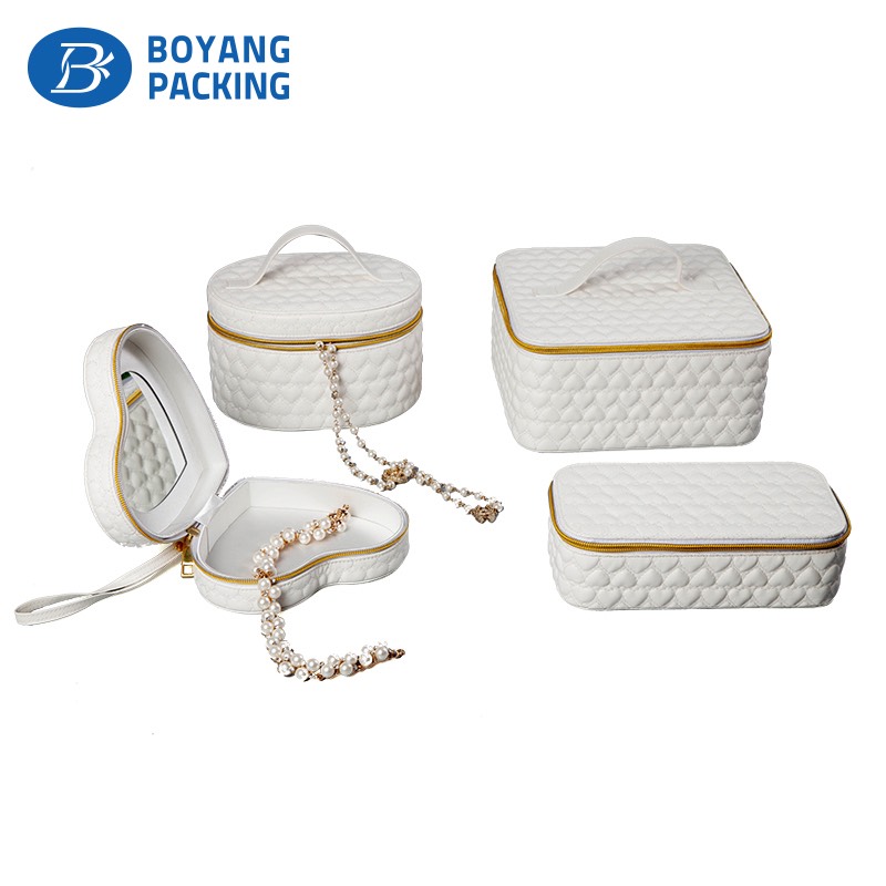 large white jewelry box set