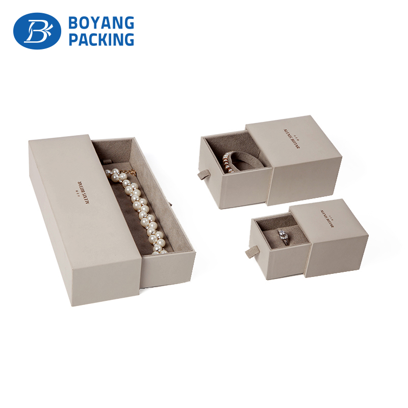 drawer style jewelry packaging box