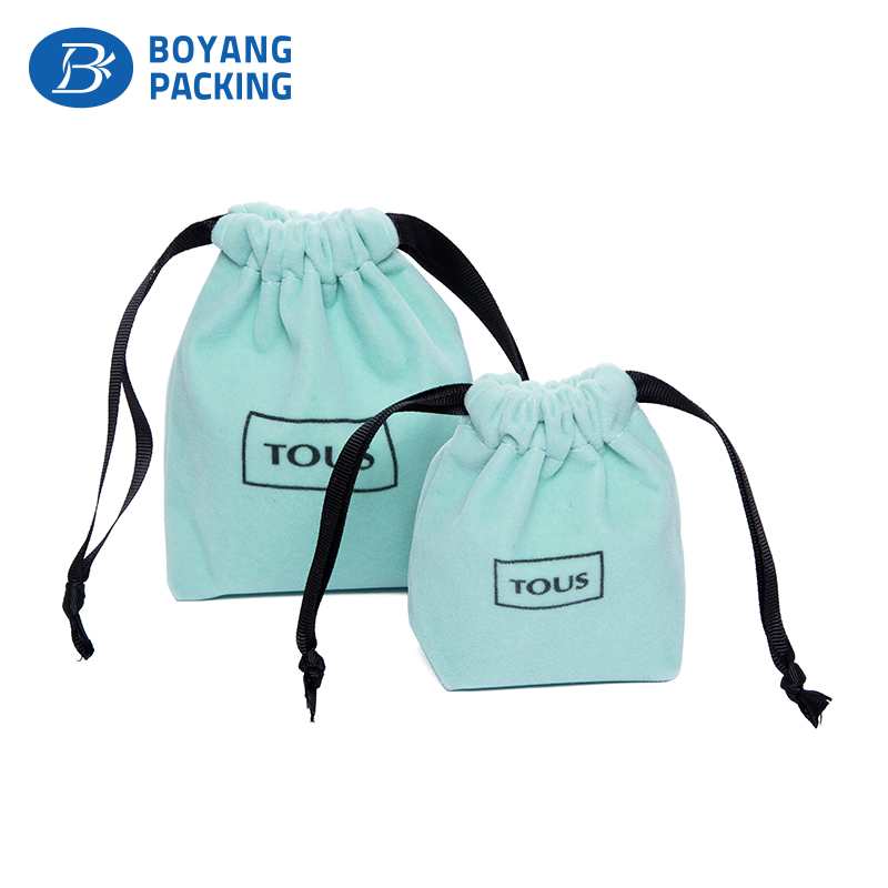 velvet drawstring bags manufacturer